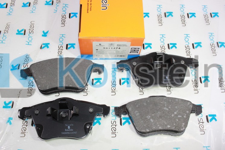 Колодки тормозные дисковые 5611474 передние MAZDA 6 (GG) 2.3 (смесь HSP)