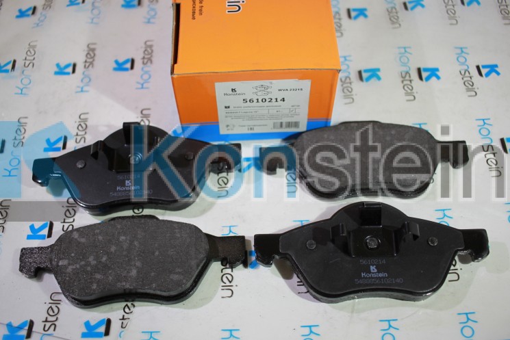 Колодки тормозные дисковые 5610214 передние RENAULT LAGUNA II,MEGANE II 02-/SCENIC II 03 (смесь HSP)