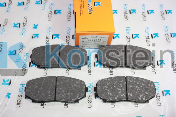 Колодки тормозные дисковые 5611475 передние MAZDA CX-7 (ER), CX-9 (TB)(смесь HSP)