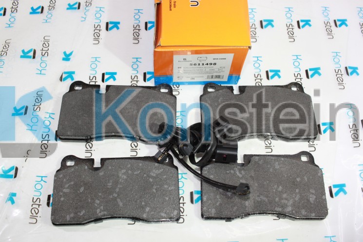 Колодки тормозные дисковые 5611498 передние VW TOUAREG(7L_,7P5),AUDI RS3 (8PA)(датчики,смесь HSP)