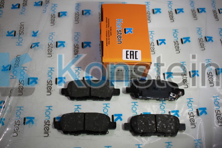 Колодки тормозные дисковые 5611504 задние INFINITI EX, FX, G, M, NISSAN QASHQAI, MURANO(смесь HSP)