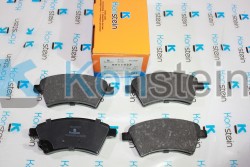 Колодки тормозные дисковые 5611523 передние SUZUKI SX4(смесь HSP)