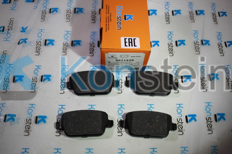 Колодки тормозные дисковые 5611529 задние LAND ROVER FREELANDER II 2.0Si4, 3.2 4x4(смесь HSP)