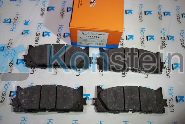 Колодки тормозные дисковые 5611532 передние TOYOTA CAMRY (V40, V50) LEXUS ES250-350(смесь HSP)