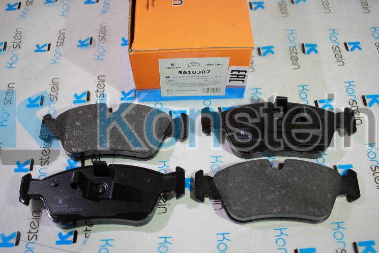 Колодки тормозные дисковые 5610307 передние BMW E81/E87/E90 1.6-2.0 04-(смесь HSP)