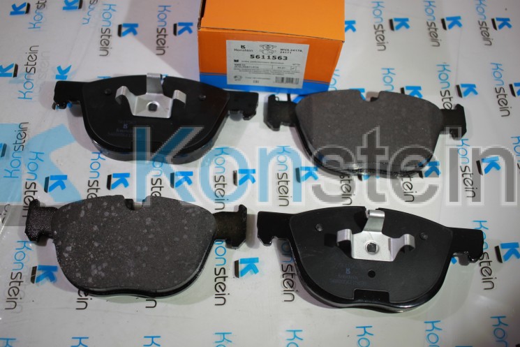 Колодки тормозные дисковые 5611563 передние BMW X5 (E70, F15), X6 (E71, E72)(смесь HSP)