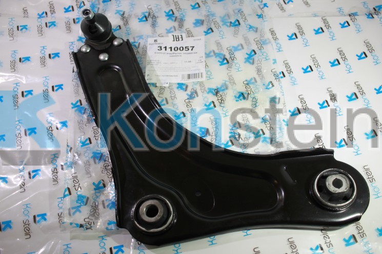 Рычаг подвески 3110057 перед нижн правый RENAULT FLUENCE,MEGANE III,SCENIC 08-(технология HSP)
