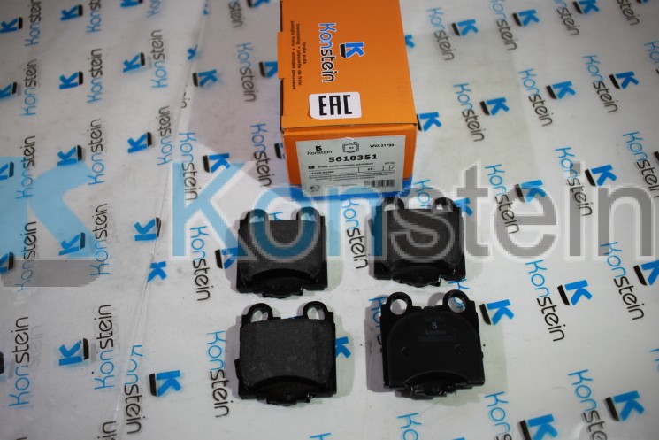 Колодки тормозные дисковые 5610351задние LEXUS GS300-430 (UZS160), IS200-300 I, SC430(смесь HSP)
