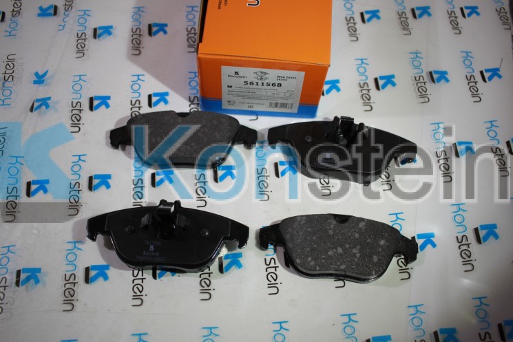 Колодки тормозные дисковые 5611568 задние MERCEDES W204, X204(смесь HSP)