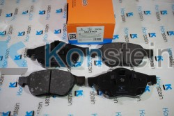 Колодки тормозные дисковые 5610405 передние TOYOTA AVENSIS T22 (7/01- )(смесь HSP)