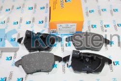 Колодки тормозные дисковые 5610417передние PEUGEOT 208, 3008, 308, 408, VW JETTA (датчики,смесь HSP)