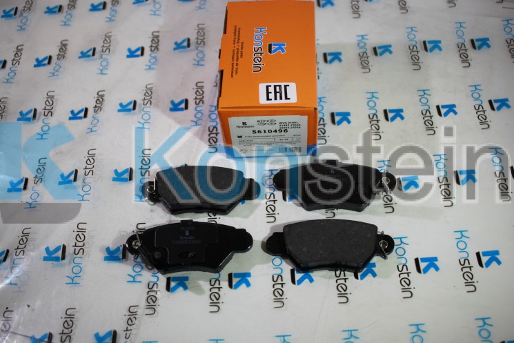 Колодки тормозные дисковые 5610496 задние OPEL ASTRA G, ZAFIRA A(смесь HSP)