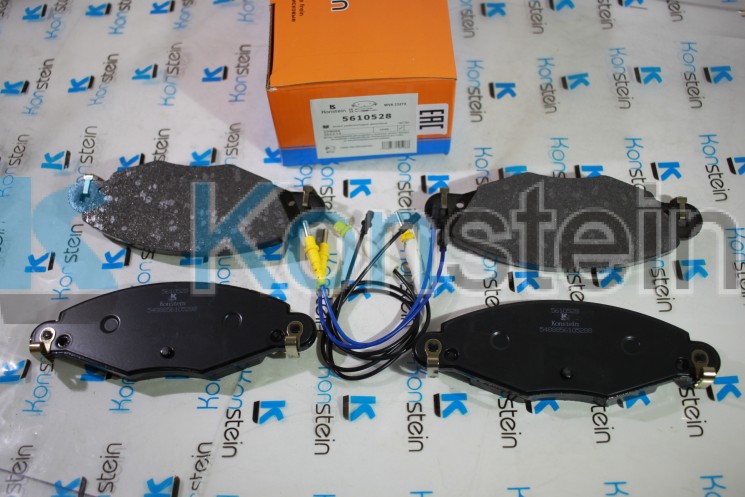 Колодки тормозные дисковые 5610528 передние CITROEN C5 I-II 2.2HDi, 3.0(датчики, смесь HSP)