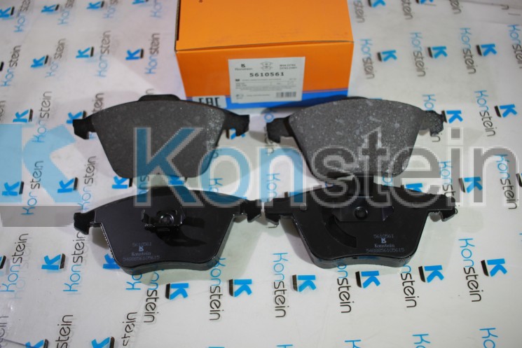 Колодки тормозные дисковые 5610561 перед. VOLVO S40II,SAAB9-3,OPEL VECTRA C,MAZDA 3 MPS (смесь HSP)