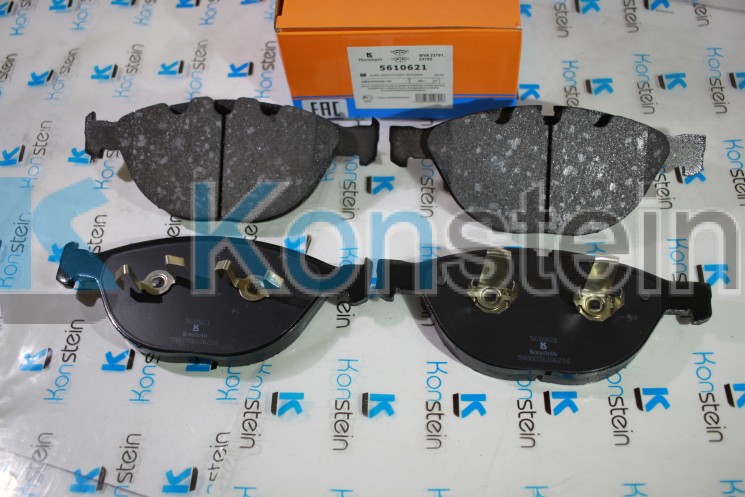 Колодки тормозные дисковые 5610621 передние BMW 5 E60 535d, 550i, 7 E65 745d, 750i, 760i(смесь HSP)