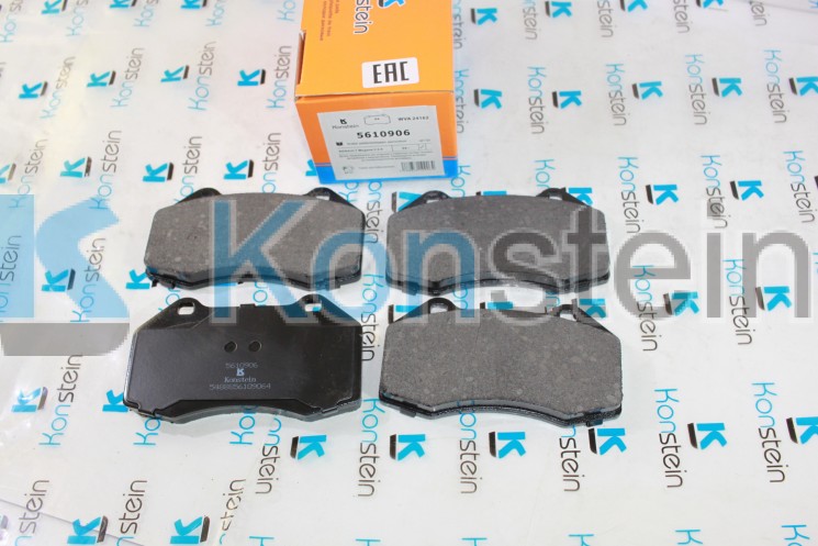 Колодки тормозные дисковые 5610906 передние RENAULT CLIO III SPORT, MEGANE II 2.0(смесь HSP)