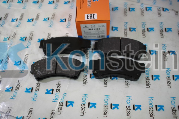 Колодки тормозные дисковые 5611425 передние MAZDA 6 (GH)(смесь HSP)
