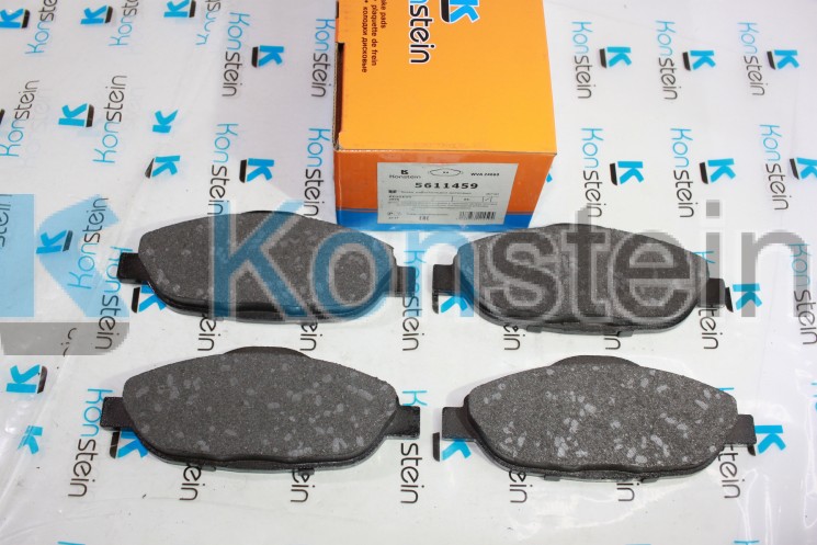 Колодки тормозные дисковые 5611459 передние PEUGEOT 3008, 308(смесь HSP)